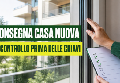 Casa nuova: il verbale di consegna comincia prima delle chiavi Casa nuova: il verbale di consegna comincia prima delle chiavi