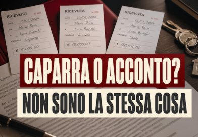 Caparra confirmatoria e acconto prezzo: il problema non è il bonifico Caparra confirmatoria e acconto prezzo: il problema non è il bonifico