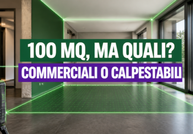 L’appartamento da 100 mq che ne misura 78 L’appartamento da 100 mq che ne misura 78